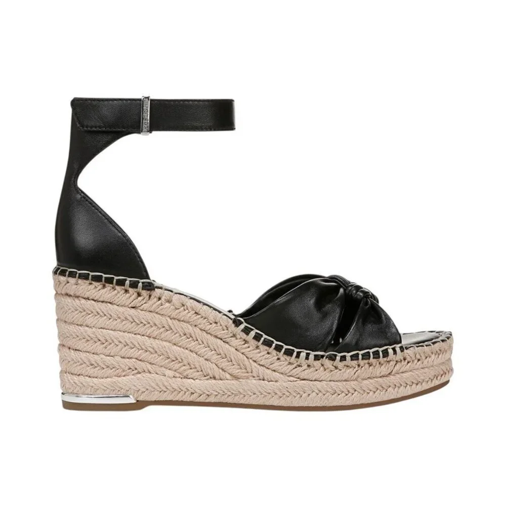 Franco Sarto Clementine Espadrille Wedge Platform Sandal 9.5 Coastal Beach Casua